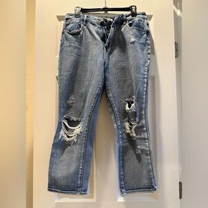 PacSun Medium Wash Mom Jeans